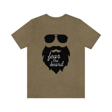 Load image into Gallery viewer, Fear The Beard Men&#39;s Short Sleeve Graphic Tee
