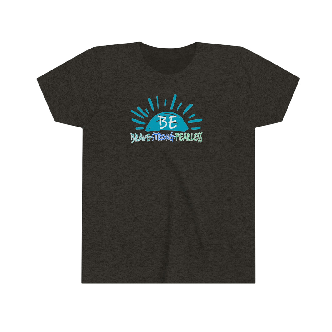 Brave Strong Fearless Youth Boys T-shirt