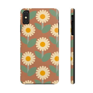 Vintage Wallflowers Tough Phone Case, Case-Mate