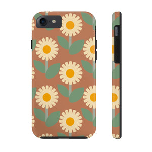 Vintage Wallflowers Tough Phone Case, Case-Mate