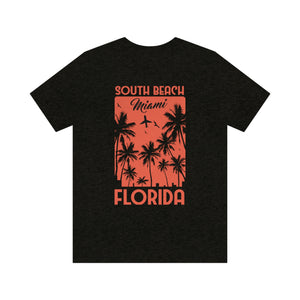 South Beach Miami Men's Short Sleeve Graphic Tee