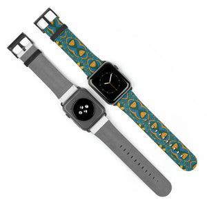 Marrakesh Faux-Leather Apple Watch Band