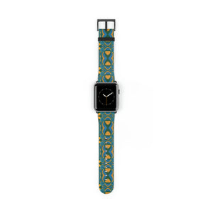 Marrakesh Faux-Leather Apple Watch Band