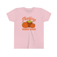 Load image into Gallery viewer, Feeling Berry Good Girls Youth Retro T-shirt
