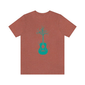 Guitar Tree Men's Short Sleeve Graphic Tee