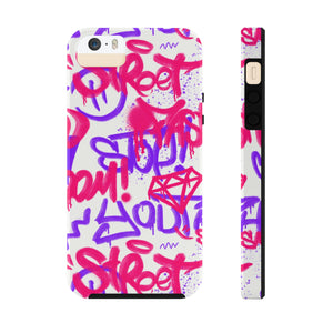 Graffiti Pink Tough Phone Case, Case-Mate