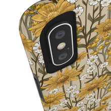 Load image into Gallery viewer, Vintage Wildflowers 70&#39;s Tough Phone Case, Case-Mate
