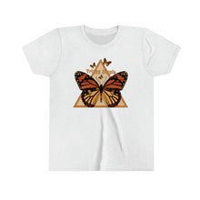 Load image into Gallery viewer, Butterfly Triangle Girls Youth Retro T-shirt
