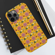 Load image into Gallery viewer, Retro 70&#39;s Mushrooms and Flowers Tough Phone Case, Case-Mate
