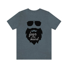 Load image into Gallery viewer, Fear The Beard Men&#39;s Short Sleeve Graphic Tee
