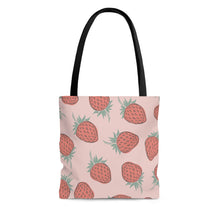 Load image into Gallery viewer, Strawberry Fields High Quality Tote Bag
