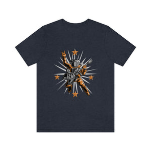 Space RockStar Men's Short Sleeve Graphic Tee