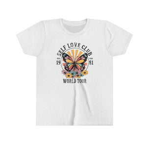 Self Love Club World Tour Youth Retro T-shirt