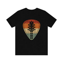 Load image into Gallery viewer, Retro Guitar Pick Men&#39;s Short Sleeve Graphic Tee
