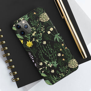 Vintage Flowers Tough Phone Case, Case-Mate