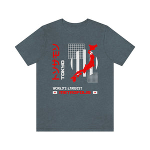 Tokyo Metropolis Urban Men's Short Sleeve Graphic Tee