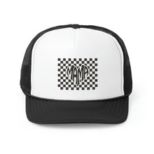 Load image into Gallery viewer, MAMA Checker Retro Letters Trucker Cap
