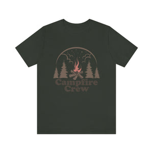 Campfire Crew Men's Short Sleeve Graphic Tee