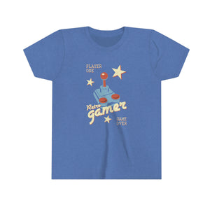 Player One Retro Gamer Youth Boys T-shirt