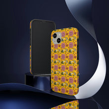 Load image into Gallery viewer, Retro 70&#39;s Mushrooms and Flowers Tough Phone Case, Case-Mate
