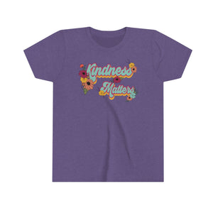 Kindness Matters Girls Youth Retro T-shirt