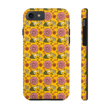 Load image into Gallery viewer, Retro 70&#39;s Mushrooms and Flowers Tough Phone Case, Case-Mate
