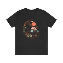 Load image into Gallery viewer, Celestial Mushroom Women&#39;s Short Sleeve Graphic Tee
