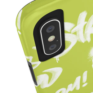 Graffiti Green Tough Phone Case, Case-Mate