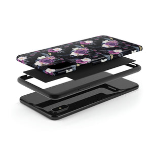 Purple Rose Tough Phone Case, Case-Mate