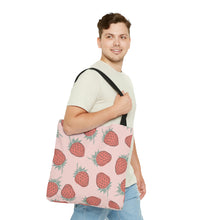 Load image into Gallery viewer, Strawberry Fields High Quality Tote Bag
