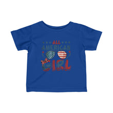 Load image into Gallery viewer, All American Girl Infant Fine Jersey Tee
