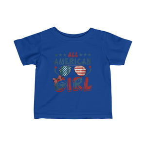 All American Girl Infant Fine Jersey Tee