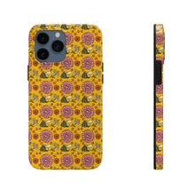 Load image into Gallery viewer, Retro 70&#39;s Mushrooms and Flowers Tough Phone Case, Case-Mate
