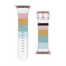 Load image into Gallery viewer, Soft Lined Boho Faux-Leather Apple Watch Band
