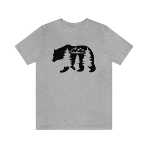 Nature Bear Men's Short Sleeve Graphic Tee