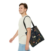 Load image into Gallery viewer, Dragonflies Black High Quality Tote Bag
