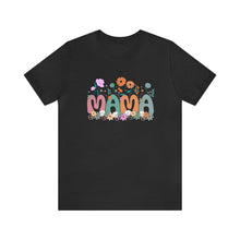 Load image into Gallery viewer, Mama Peace Flowers Women&#39;s Short Sleeve Graphic Tee
