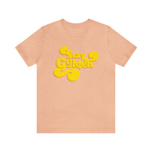 Load image into Gallery viewer, Stay Golden Retro Letters Short Sleeve Graphic Tee
