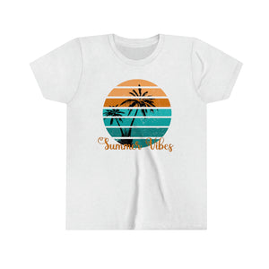 Summer Vibes Retro Youth Boys T-shirt