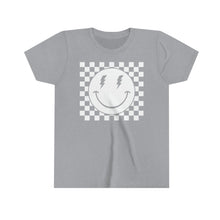 Load image into Gallery viewer, Happy Checker Youth Boys T-shirt
