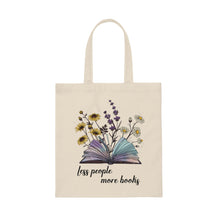 Load image into Gallery viewer, More Books Canvas Tote Bag
