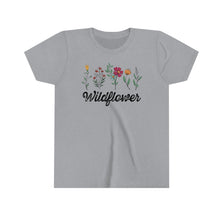 Load image into Gallery viewer, Vintage Wildflowers Girls Youth T-shirt
