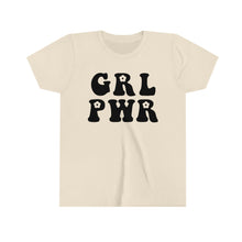 Load image into Gallery viewer, Grl Pwr Youth Girls Retro T-shirt
