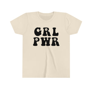 Grl Pwr Youth Girls Retro T-shirt