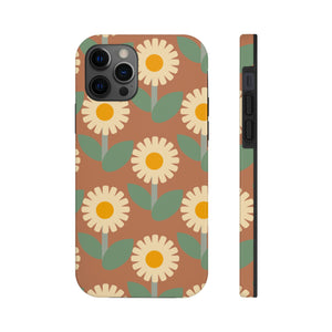 Vintage Wallflowers Tough Phone Case, Case-Mate