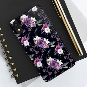 Purple Rose Tough Phone Case, Case-Mate