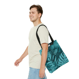 Aqua Jungle High Quality Tote Bag