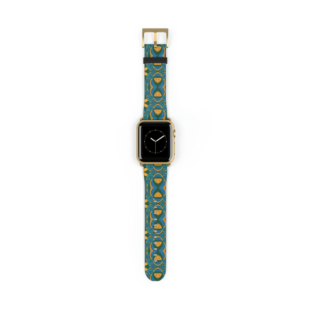 Marrakesh Faux-Leather Apple Watch Band