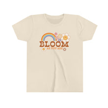 Load image into Gallery viewer, Bloom As You Are Youth Girls Retro T-shirt
