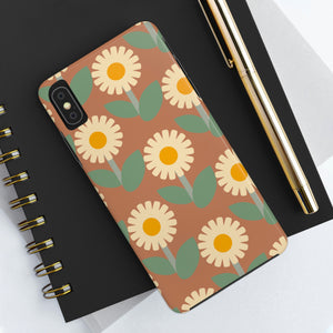 Vintage Wallflowers Tough Phone Case, Case-Mate